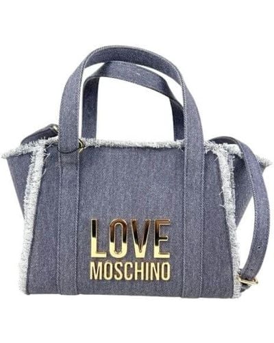 Love Moschino Tote bags - Blau