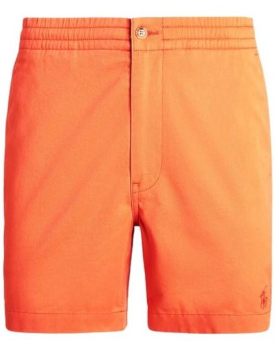 Polo Ralph Lauren Classico pantaloncino prepster in misto cotone - Arancione