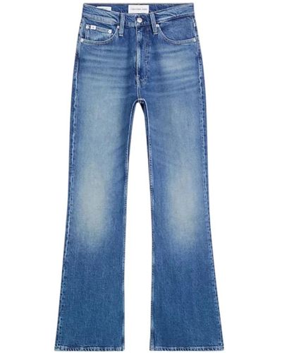 Calvin Klein Jeans > boot-cut jeans - Bleu