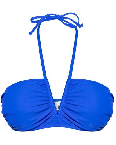 Ganni Bikini-BH - Blau