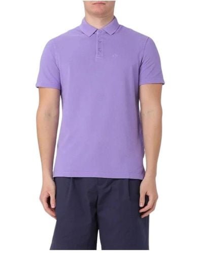 Armani Exchange Polo Shirts - Purple