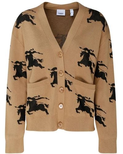Burberry Cardigans - Natural