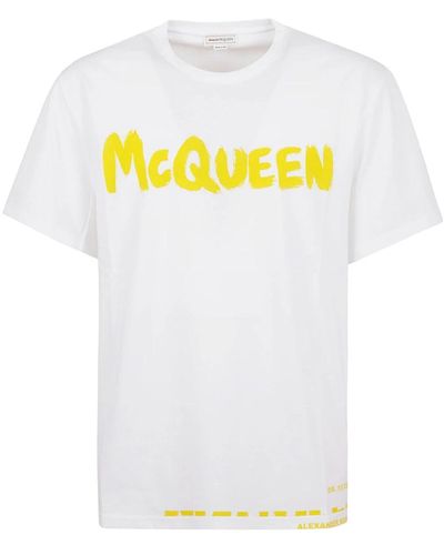 Alexander McQueen T-shirts - Weiß