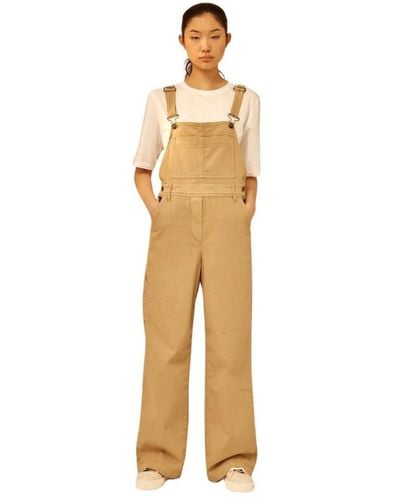 Semicouture Jumpsuits - Natural