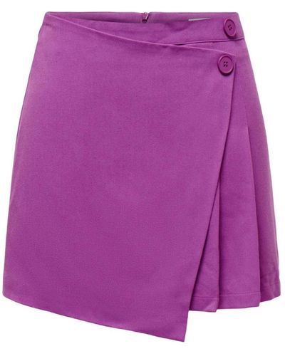 ONLY Short Skirts - Purple