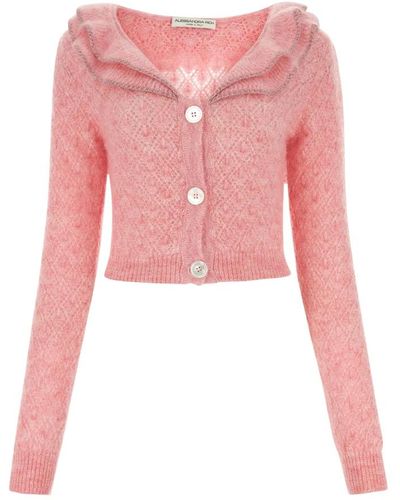 Alessandra Rich Stylischer maglieria pullover - Pink