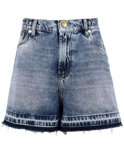 Gaelle Paris Denim shorts für frauen - Blau