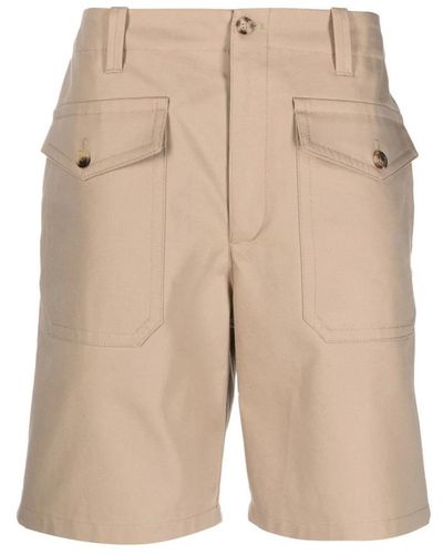 Alexander McQueen Casual Shorts - Natural