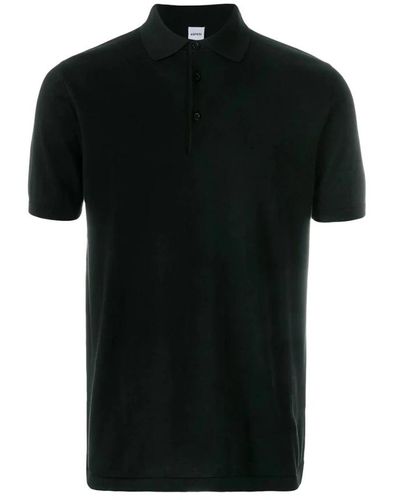 Aspesi Schwarzes polo-shirt für männer,navy polo shirt für männer,weißes polo-shirt erhöht casual-stil