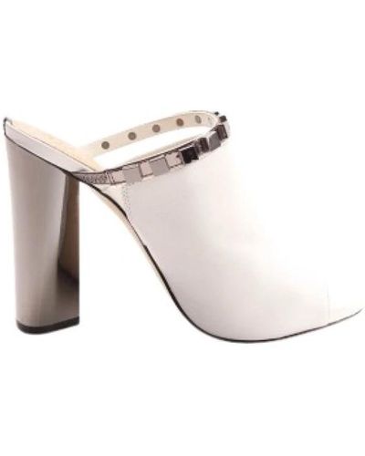 Guess Shoes > heels > heeled mules - Blanc