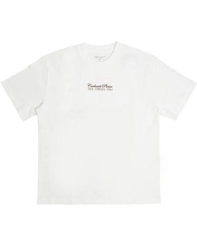 Carhartt T-camicie - Bianco