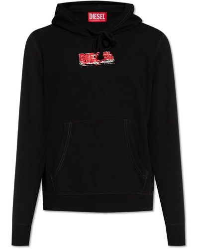 DIESEL Sweatshirts & hoodies > hoodies - Noir