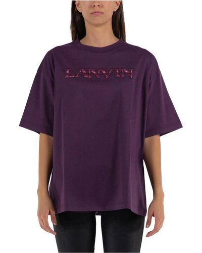 Lanvin T-Shirts - Purple