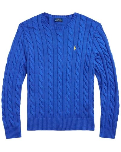 Polo Ralph Lauren Knitwear > round-neck knitwear - Bleu