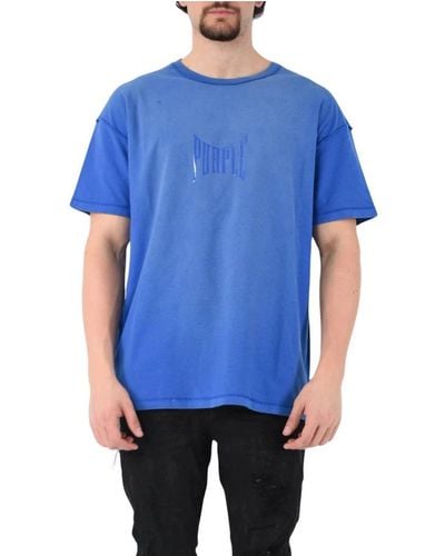Purple Brand T-Shirts - Blue