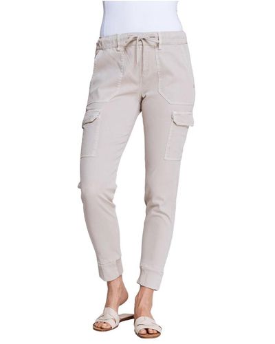 Zhrill Trousers > slim-fit trousers - Gris