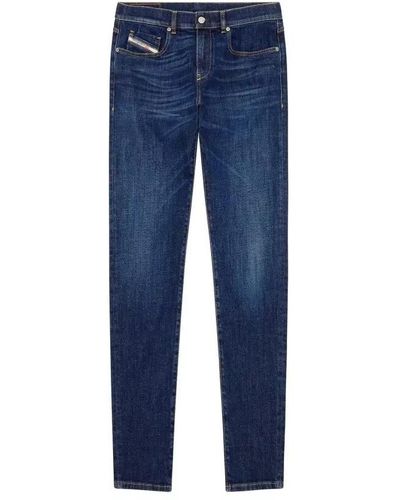 DIESEL Schmale Stretch-Jeans - - Größe 29 - Blau