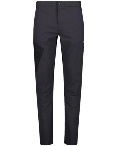 CMP Pantaloni stretch zip outdoor - Blu
