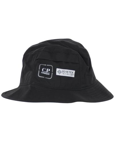 C.P. Company Cappello bucket gore-tex alla moda - Nero