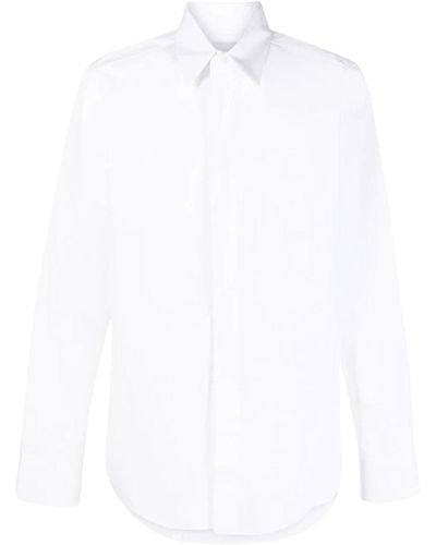 Lanvin Slim fit weiße hemd