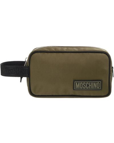 Moschino Toilet Bags - Green