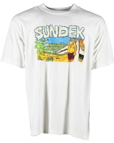 Sundek T-shirt - Bianco
