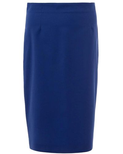 Lardini Pencil Skirts - Blue