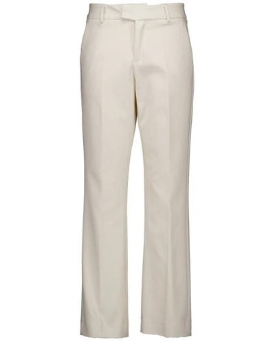Mos Mosh Wide Trousers - Natural