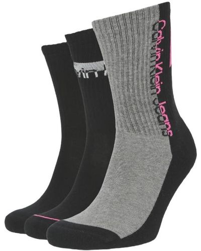 Calvin Klein Sock 3p athleisur 701218754 - Nero