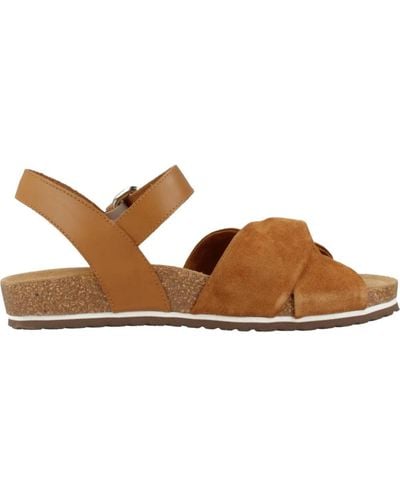 Geox Shoes > sandals > flat sandals - Marron