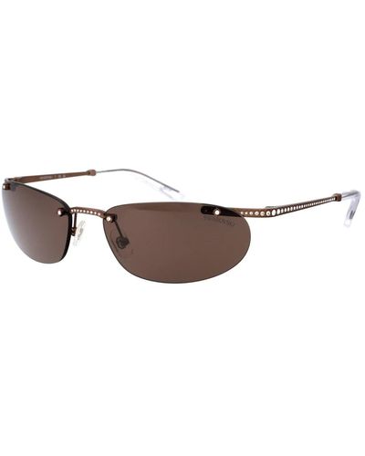 Swarovski Stylische sonnenbrille 0sk7019 - Braun
