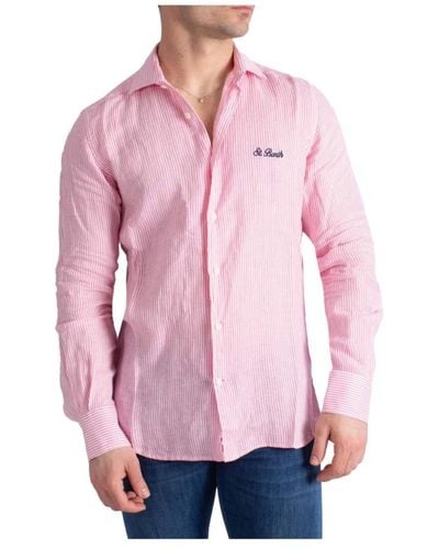 Mc2 Saint Barth Casual Shirts - Pink