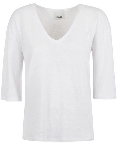 Allude T-shirts - Blanco