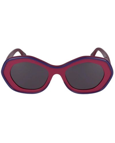 Marni Ulawun vulcano bordeaux occhiali da sole - Viola