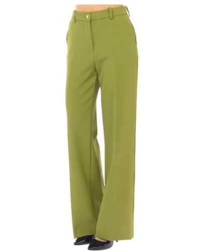 Kaos Wide Trousers - Green
