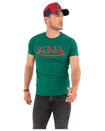 Von Dutch T-shirts - Grün