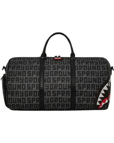 Sprayground Borsone nero versatile