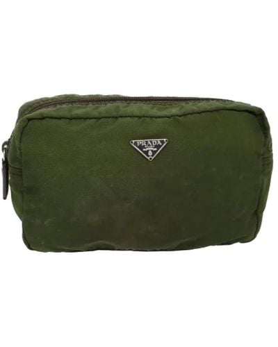 Prada Pre-owned > pre-owned bags > pre-owned clutches - Vert