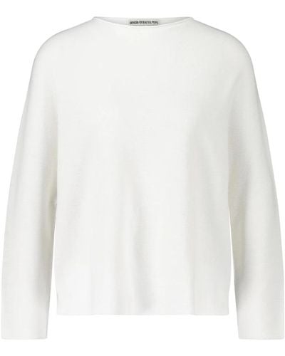 DRYKORN Oversized pullover mimas leichter strick - Weiß
