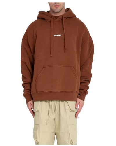 Bonsai Sweatshirts & hoodies > hoodies - Marron