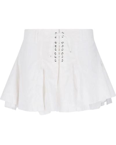 Ludovic de Saint Sernin Skirts > short skirts - Blanc