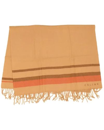 Céline Vintage Pre-owned > pre-owned accessories > pre-owned scarves - Marron