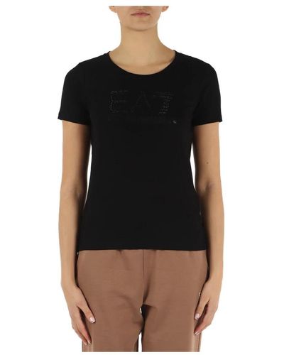EA7 T-Shirts - Black