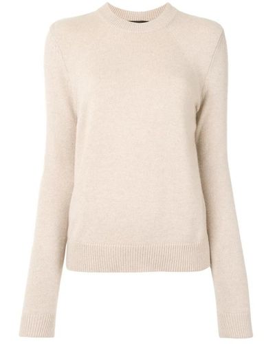 Proenza Schouler Round-Neck Knitwear - Natural