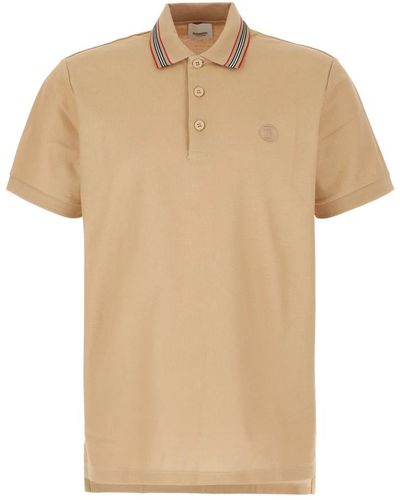 Burberry Klassisches polo shirt für männer - Natur