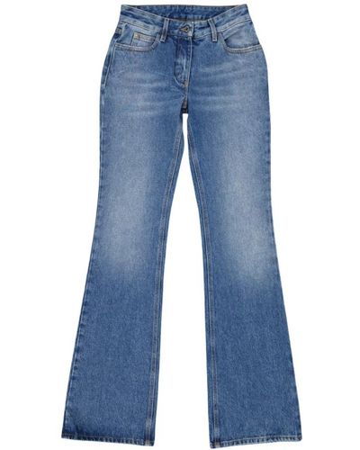 Off-White c/o Virgil Abloh Jeans > flared jeans - Bleu