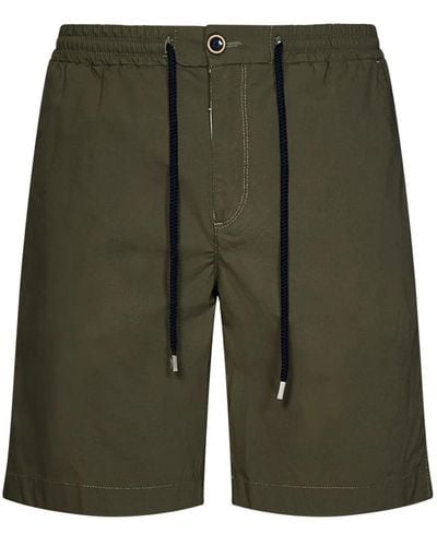 Vilebrequin Shorts casual verde militare
