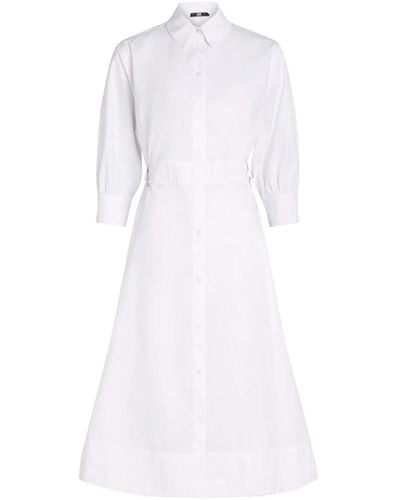 Karl Lagerfeld Dresses > day dresses > shirt dresses - Blanc