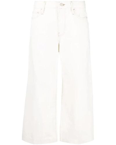 FRAME Cropped Jeans - White