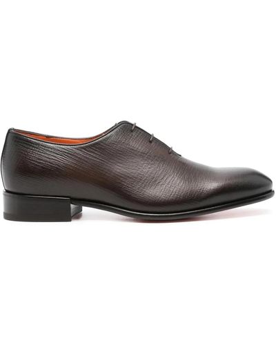 Santoni Shoes > flats > business shoes - Marron